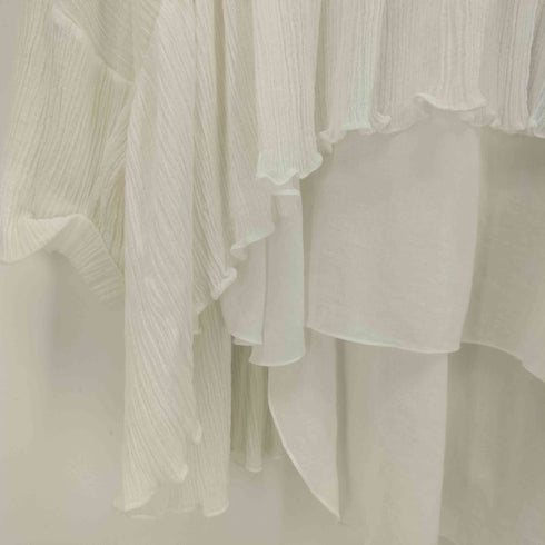 クロエ Chloe シフォンギャザーブラウス プルオーバー レディース JPN:34