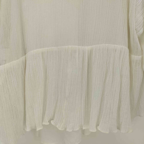 クロエ Chloe シフォンギャザーブラウス プルオーバー レディース JPN:34