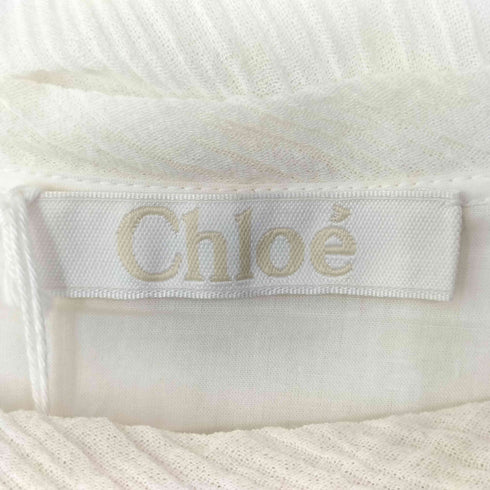 クロエ Chloe シフォンギャザーブラウス プルオーバー レディース JPN:34