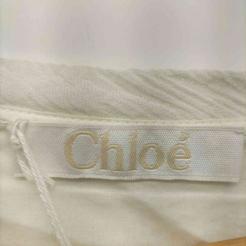 クロエ Chloe シフォンギャザーブラウス プルオーバー レディース JPN:34