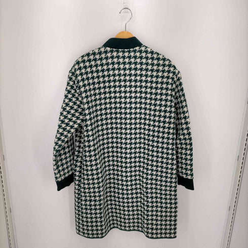 タラジャーモン TARA JARMON 千鳥柄 ジップ ロングコート レディース 36