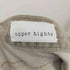 アッパーハイツ upper hights THE LADY ダメージ加工 ストレッチ スリム ボーイフレンド テーパード デニム パンツ レディース US:24