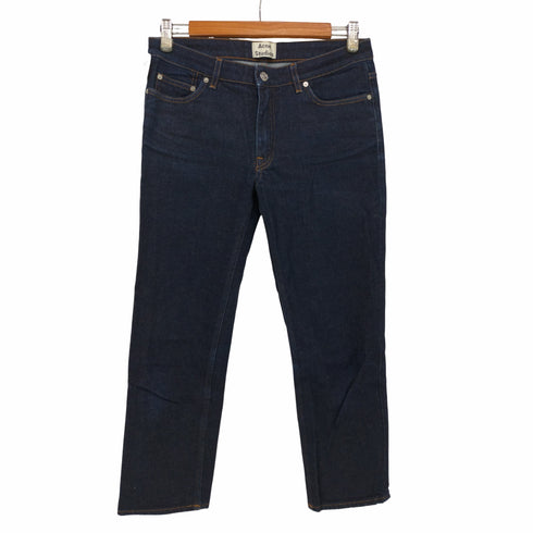 アクネストゥディオズ ACNE STUDIOS ROW STR RAW ストレッチリジットデニムパンツ レディース 28/32