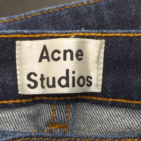 アクネストゥディオズ ACNE STUDIOS ROW STR RAW ストレッチリジットデニムパンツ レディース 28/32