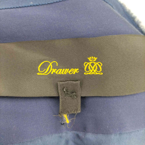 ドゥロワー Drawer リネン シルク混 フレア スカート レディース