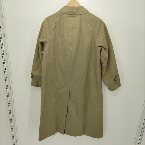 ダックス DAKS 総裏チェック シングルブレスト ステンカラーコート レディース 9AB2
