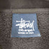 ステューシー Stussy USA製 OLD STUSSY 紺タグ ロゴ刺繍 スウェットスナップスタジャン メンズ JPN:XL