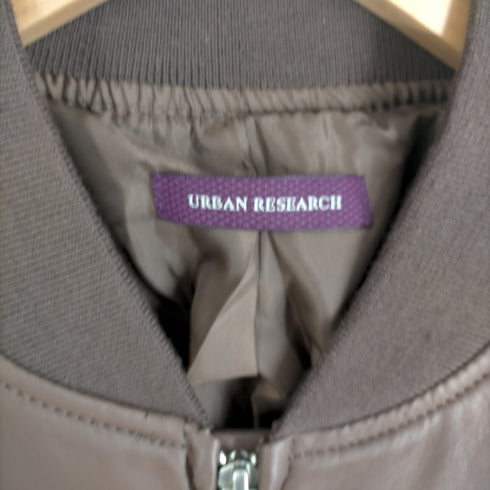 アーバンリサーチ URBAN RESEARCH フェイクレザーブルゾン レディース FREE