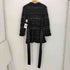 トゥービーシック TO BE CHIC スパンコールツイードノーカラーコート レディース JPN:2