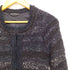 トゥービーシック TO BE CHIC スパンコールツイードノーカラーコート レディース JPN:2
