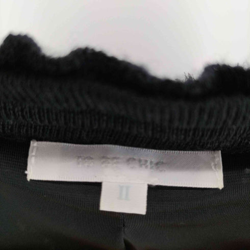トゥービーシック TO BE CHIC スパンコールツイードノーカラーコート レディース JPN:2