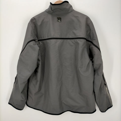 ノーティカ NAUTICA 90-00S 裏地フリースジップアップ ナイロンジャケット メンズ import:M