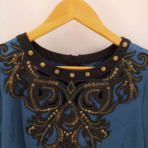 ヴィヴィアンタム VIVIENNE TAM カットワーク 装飾 S/S ドレス ワンピース レディース JPN:1