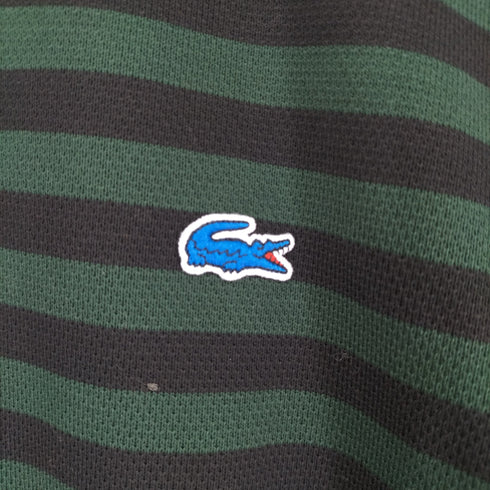 ラコステ LACOSTE ワンポイントロゴ 鹿の子 クルーネックス L/S Tシャツ メンズ import:L