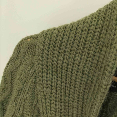 ゼロエイトサーカス 08sircus 15AW ケーブルニットジャケット メンズ JPN:M