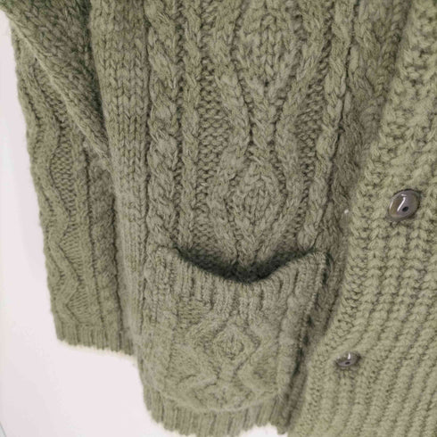 ゼロエイトサーカス 08sircus 15AW ケーブルニットジャケット メンズ JPN:M