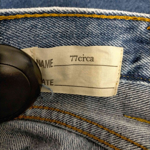 ナナナナサーカ 77circa Cut O ff tuck Denim Pant リメイク レディース