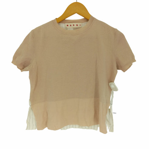 マルニ MARNI 異素材 ドッキング S/S カットソー レディース FR:38
