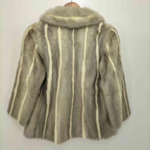 Great Lake Fur サファイアミンクハーフコート レディース