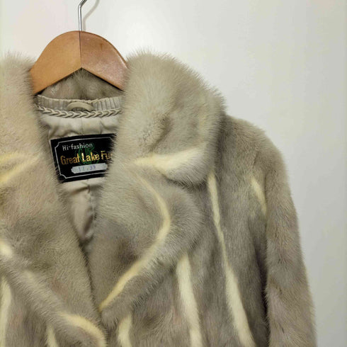 Great Lake Fur サファイアミンクハーフコート レディース