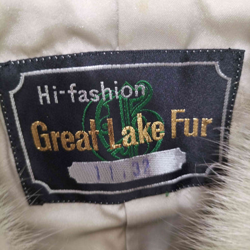 Great Lake Fur サファイアミンクハーフコート レディース