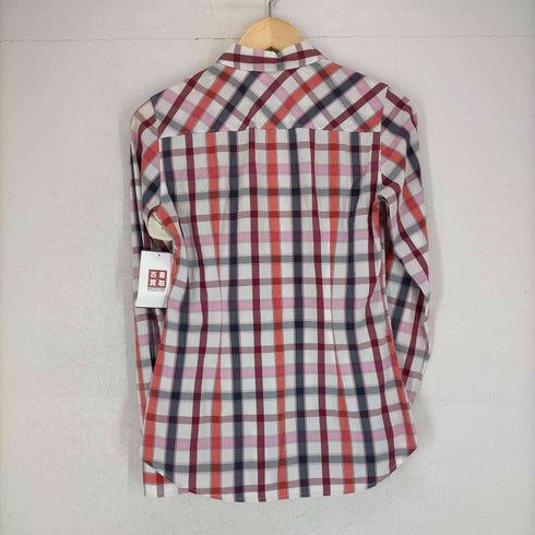 トミーヒルフィガー TOMMY HILFIGER FITTED チェック柄コットンシャツ レディース JPN:2