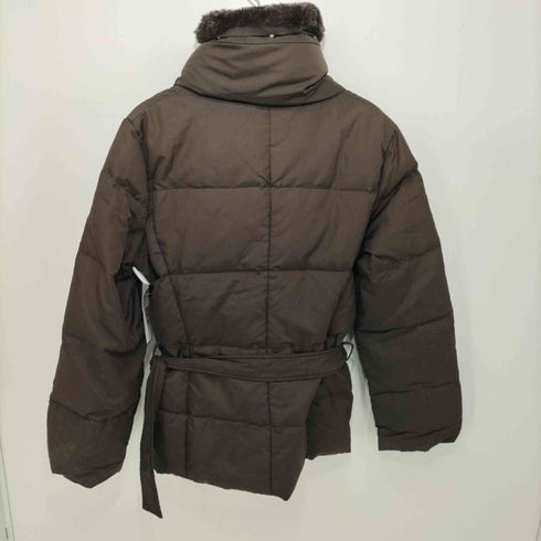 マックスマーラ ウィーケンドライン Max Mara WEEKEND LINE HEAVY PADDING ダウンジャケット ジップアップ ベルト付き レディース