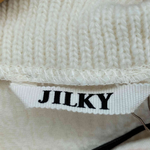 ジルキー JILKY ジップデザインモックネックニットワンピース レディース FREE