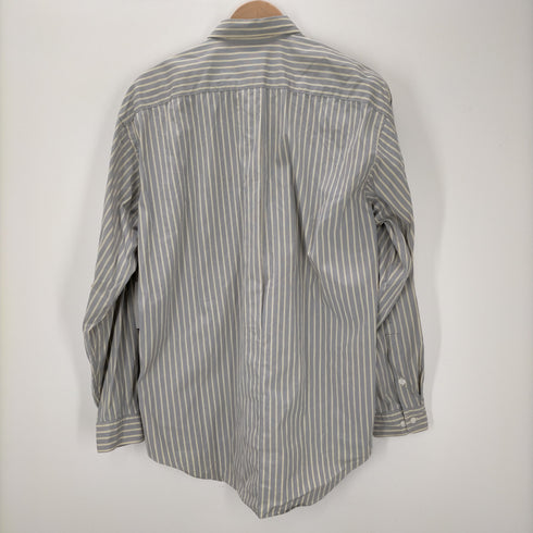 イッセイミヤケ ISSEY MIYAKE ストライプ柄 長袖シャツ メンズ