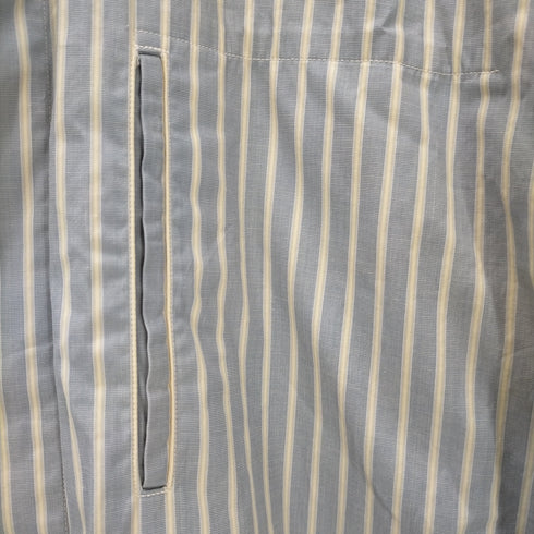 イッセイミヤケ ISSEY MIYAKE ストライプ柄 長袖シャツ メンズ