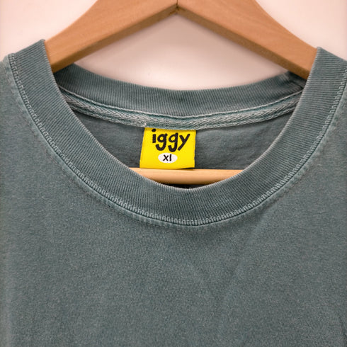 イギー iggy MONEY. 刺繍 半袖Tシャツ メンズ import:XL