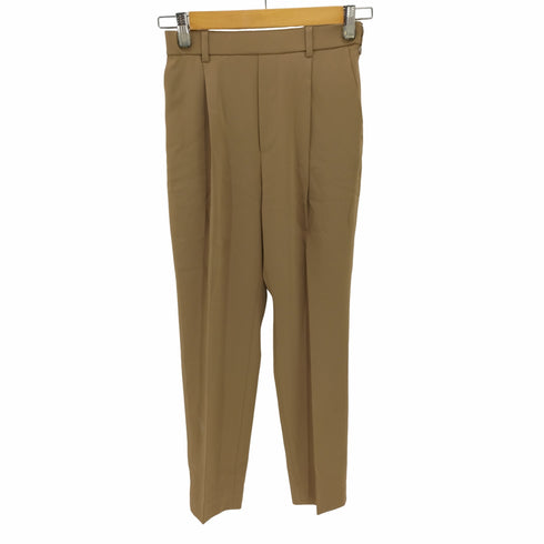 アナイ ANAYI 21AW 2WAY ストレッチ タック テーパード パンツ レディース JPN:34