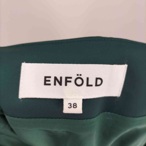 エンフォルド ENFOLD サテン タフタ アシンメトリー バルーン スカート レディース JPN:38