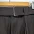ジョンリンクス jonnlynx STRIPE TUCK PANTS (BROWN) レディース JPN:34