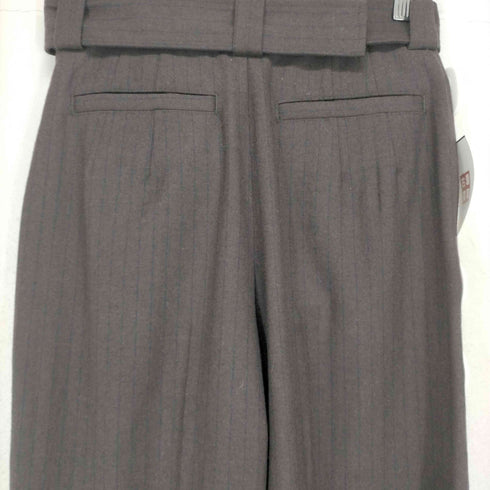 ジョンリンクス jonnlynx STRIPE TUCK PANTS (BROWN) レディース JPN:34