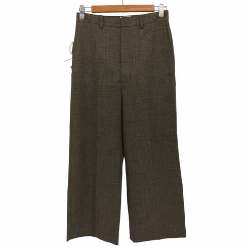 Lisiere FEMME 18AW ワイド センタープレス パンツ スラックス レディース JPN:34
