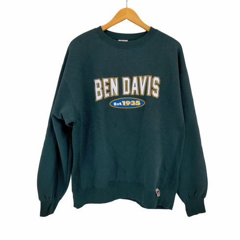 ベンデイビス BEN DAVIS 別注 COLLEGE LOGO CREW スウェット メンズ JPN:L