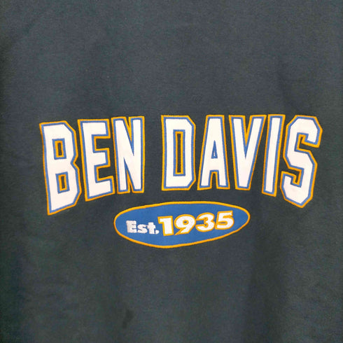ベンデイビス BEN DAVIS 別注 COLLEGE LOGO CREW スウェット メンズ JPN:L