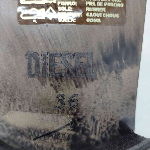 ディーゼル DIESEL サイドスタッズブーツ レディース 36
