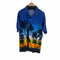 BEACHWEAR タイ製 総柄 レーヨンアロハシャツ メンズ