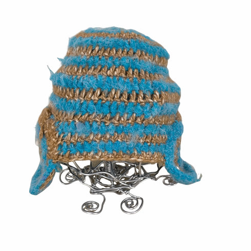 YUEQI QI ユェチ・チ FW23 VERTIGO CROCHET BEANIE レディース