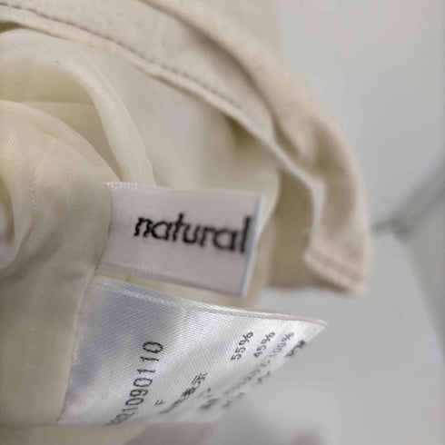 ナチュラルクチュール natural couture 配色ステッチランタンナローワンピース レディース FREE