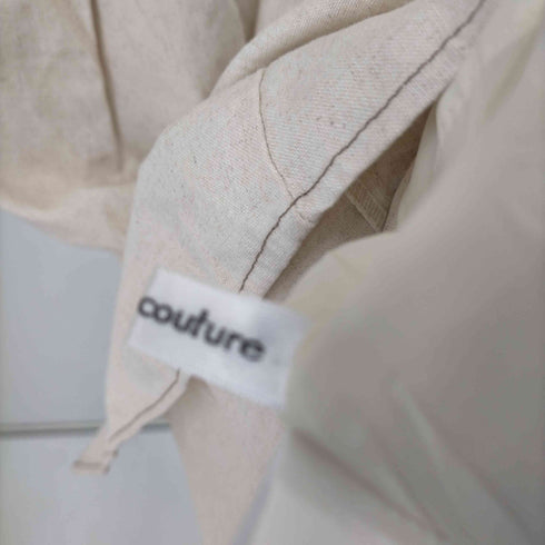 ナチュラルクチュール natural couture 配色ステッチランタンナローワンピース レディース FREE