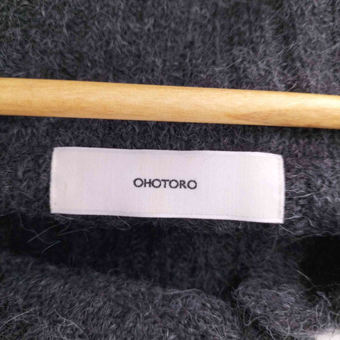 オオトロ OHOTORO オフショルモヘアライクカーディガン レディース