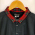 コムデギャルソンオムプリュス COMME des GARCONS HOMME PLUS 11AW デカダンス期 チェック切替 逆クレリックシャツ メンズ JPN:M