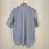 コムデギャルソンシャツ COMME des GARCONS SHIRT フランス製 袖切替 ギンガムチェック テールカット半袖シャツ メンズ JPN:M