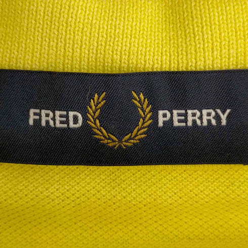 フレッドペリー FRED PERRY ロゴ刺繍 鹿の子ポロシャツ メンズ JPN:M