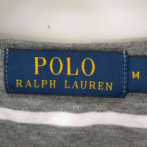 ポロラルフローレン POLO RALPH LAUREN ポニー刺繍 ボーダー長袖Tシャツ メンズ import:M