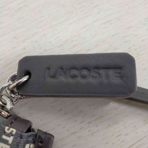 ラコステ LACOSTE モノグラムクラッチバッグ メンズ