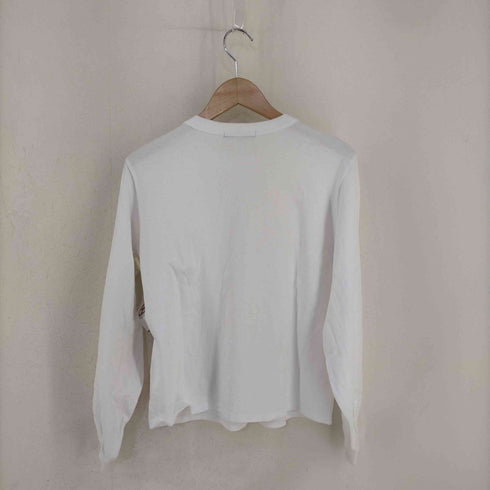 ミズイロインド mizuiro ind コットンL/Sカットソー レディース ONE SIZE